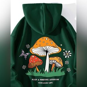 Thermal Lined Drawstring Hoodie